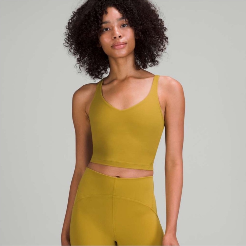 Lululemon Align Tank Top in Auric Gold - Size 8